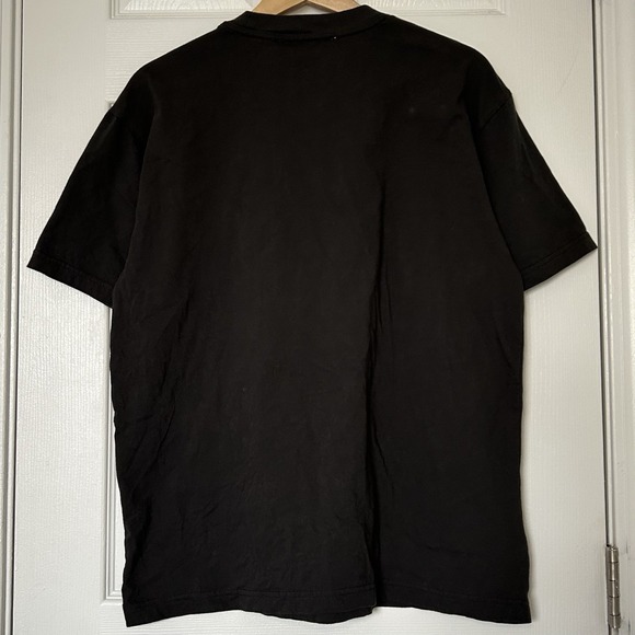 Playboy by Pacsun Puff Bunny Logo Black T-Shirt Y2K Streetwear Trendy Style - Picture 3 of 3